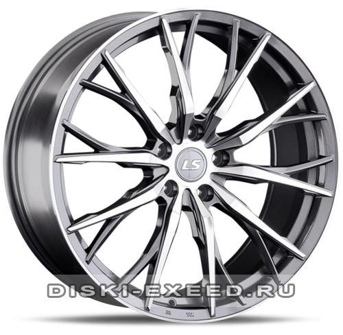 Диск LS Wheels FlowForming RC11 серый с полировкой