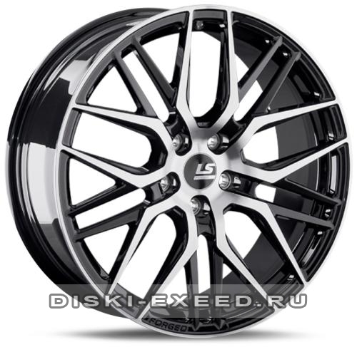 Диск LS Wheels Forged FG04 черный с полировкой