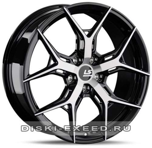 Диск LS Wheels Forged FG14 черный с полировкой