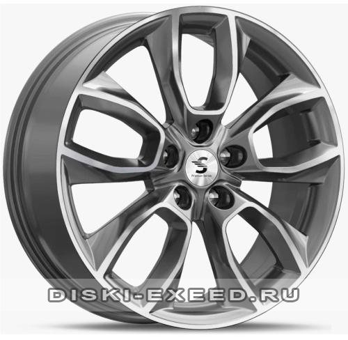 Диск Premium Series КР001 серый с полировкой